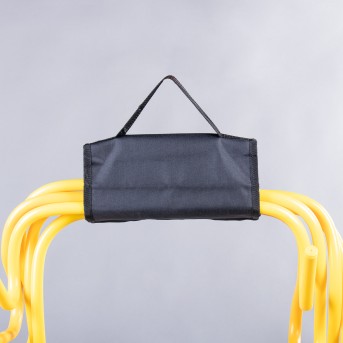 SUPPORT FOR TRANSPORTING HOOPS AND HURDLES