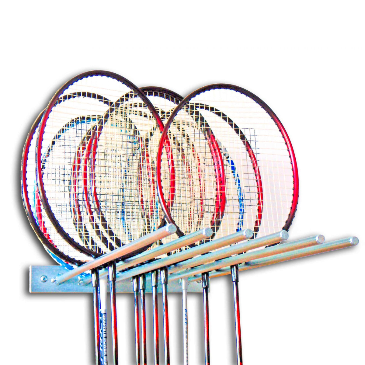 BADMINTON RACKETS WALL RACK - BADM036 - Topgim - Desporto & Fitness